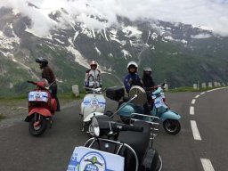 Juni 2018 Vespa Alp Days in Österreich